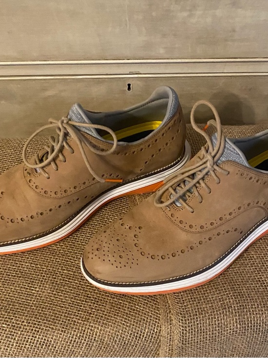Cole Haan Original Grand Ultra Wingtip Oxford Tan Leather Men\'s Shoe Size 11.5 Amazon.com | Cole Haan Men main image 4